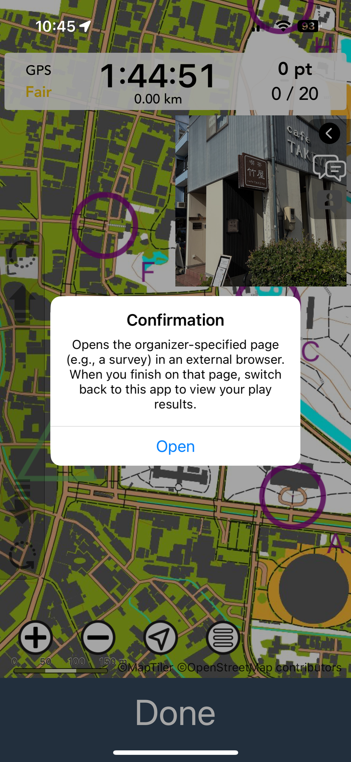Nouvelle fonctionnalité : Fenêtre contextuelle de sondage